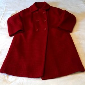 1960s Wool Tweed Coat